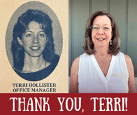 Thank you, Terri!